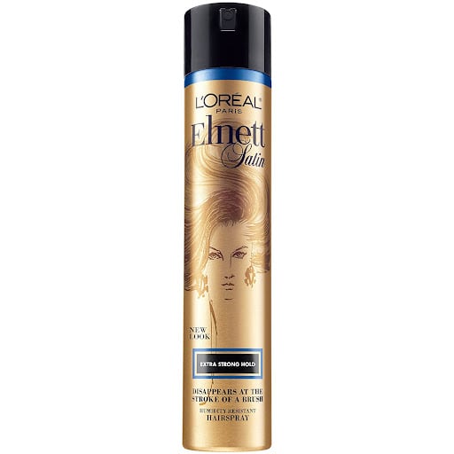 L’Oreal Paris Elnett Satin Extra Strong Hold Unscented Hairspray ($12.99)